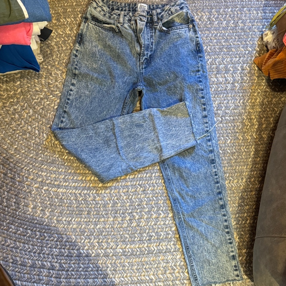 Classic Blue Women's Mom Jeans